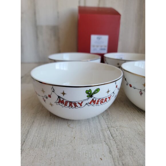 Lenox NEW Merry Grinchmas all purpose bowls Xmas‎ set decor - Picture 2 of 9